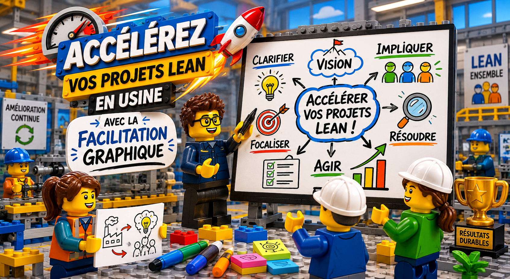 Accélérez vos Projets Lean avec la Facilitation Graphique!