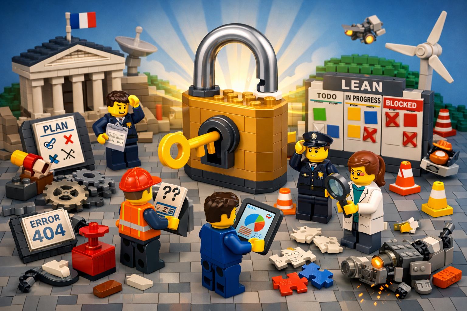 Débloquons l'innovation dans le secteur public : Les leçons à tirer des échecs du déploiement Lean!