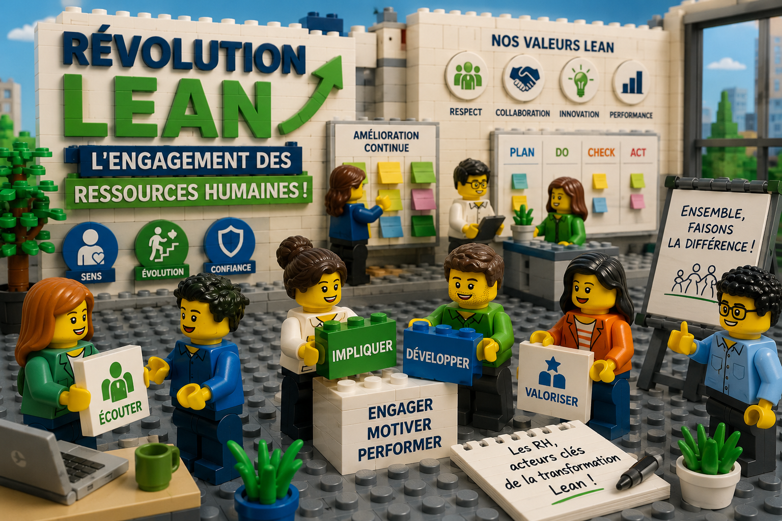 Révolution Lean : L'engagement des Ressources Humaines!