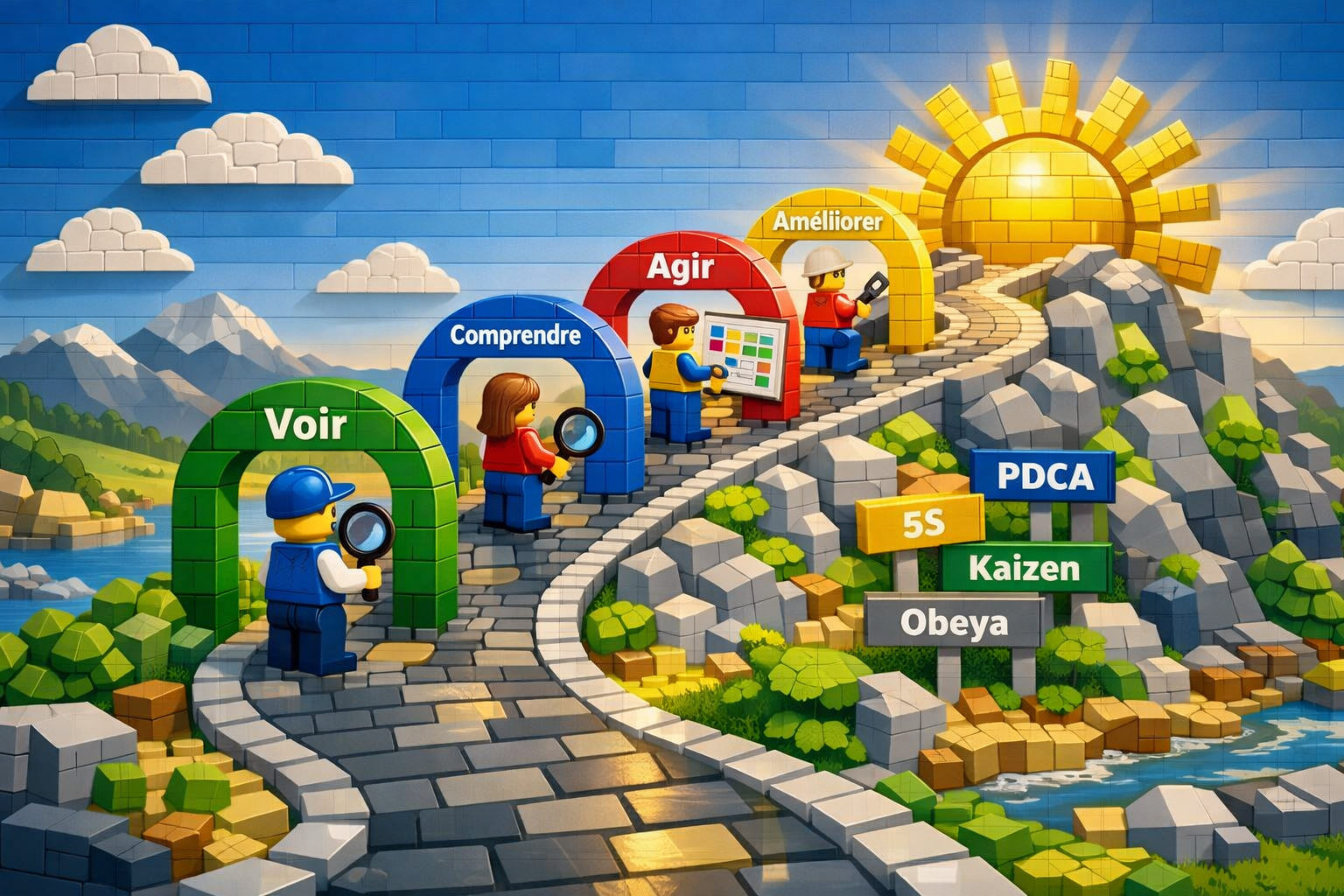 Éveillez l'Excellence Opérationnelle grâce à l'Art du Management Visuel