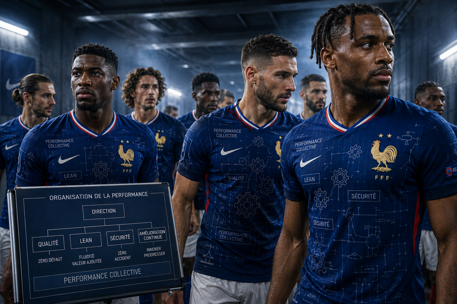 𝗖𝗼𝗺𝗽𝗼𝘀𝗶𝘁𝗶𝗼𝗻 𝗱'é𝗾𝘂𝗶𝗽𝗲 𝗶𝗻𝗱𝘂𝘀𝘁𝗿𝗶𝗲𝗹𝗹𝗲